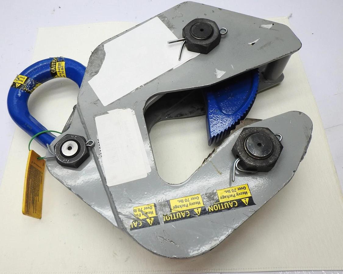 Campbell Merrill 17,600 LBS Lifting Clamp .5"-2.5" (13mm-64mm) 8.8 Ton NOB NEW