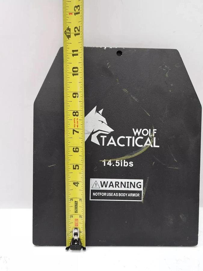 Wolf Tactical 14.5 LB Plate (single) Replacement - NOB NEW!