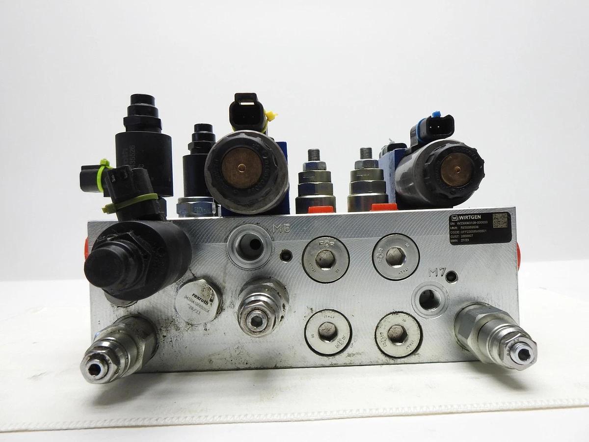 Wirtgen Hydraulic Manifold Assy R930069538, 2656607 Rexroth R901358659 4WRA6E30