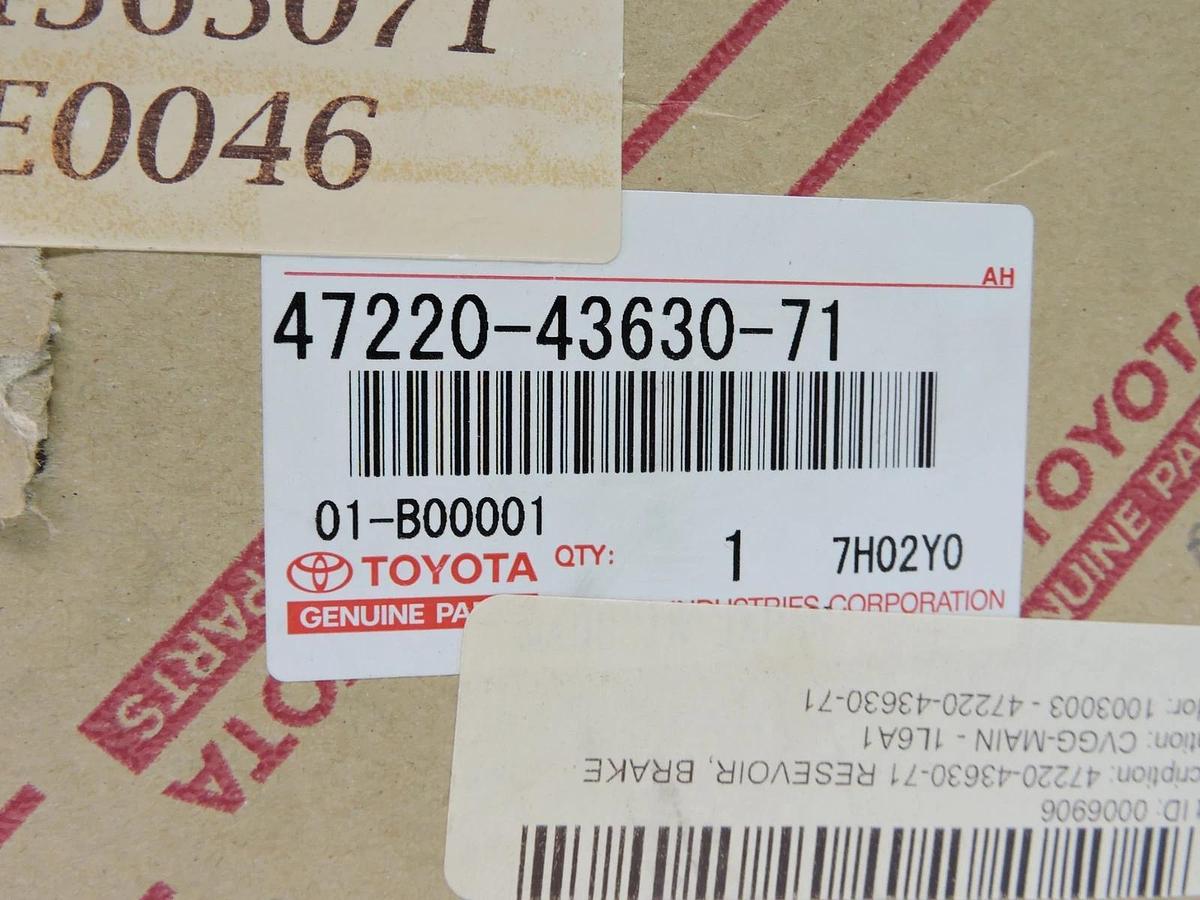 OEM Toyota 47220-43630-71 Cylinder Assembly 472204363071 - NEW!
