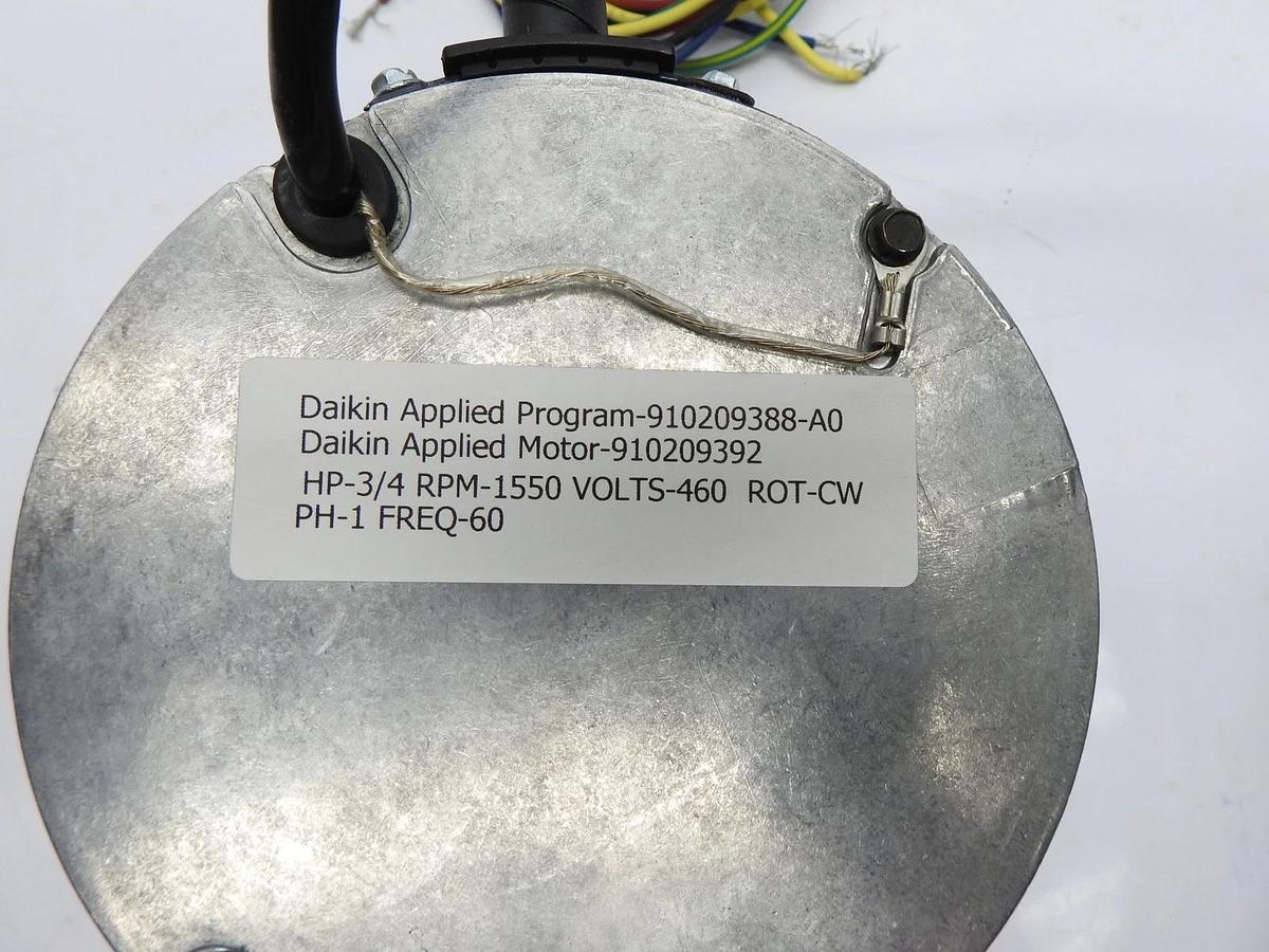 Daikin Genteq 5SME39SS HK013 Motor 3/4 HP, 460V, 1625 RPM GENTEQ - ECM 142R NEW