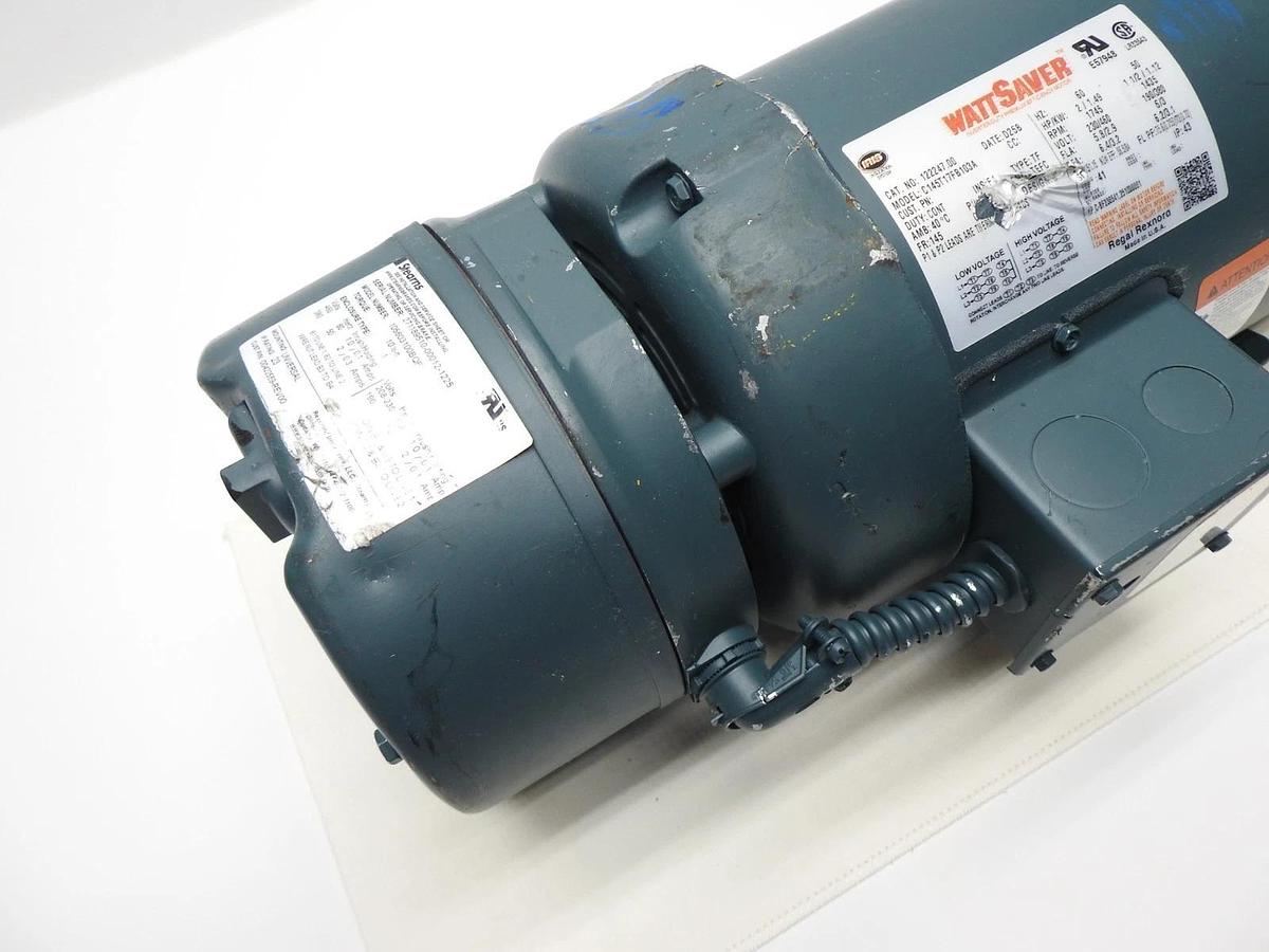 Stearns 10 lb-ft Electric Brake 105603100BQ w/ LEESON 122247.00 C145T17FB103A