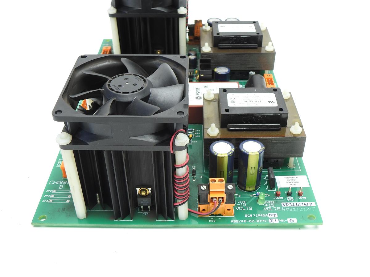 Used Ajax Tocco IGBT Gate Drive Board G-02-0191-21MK-G 