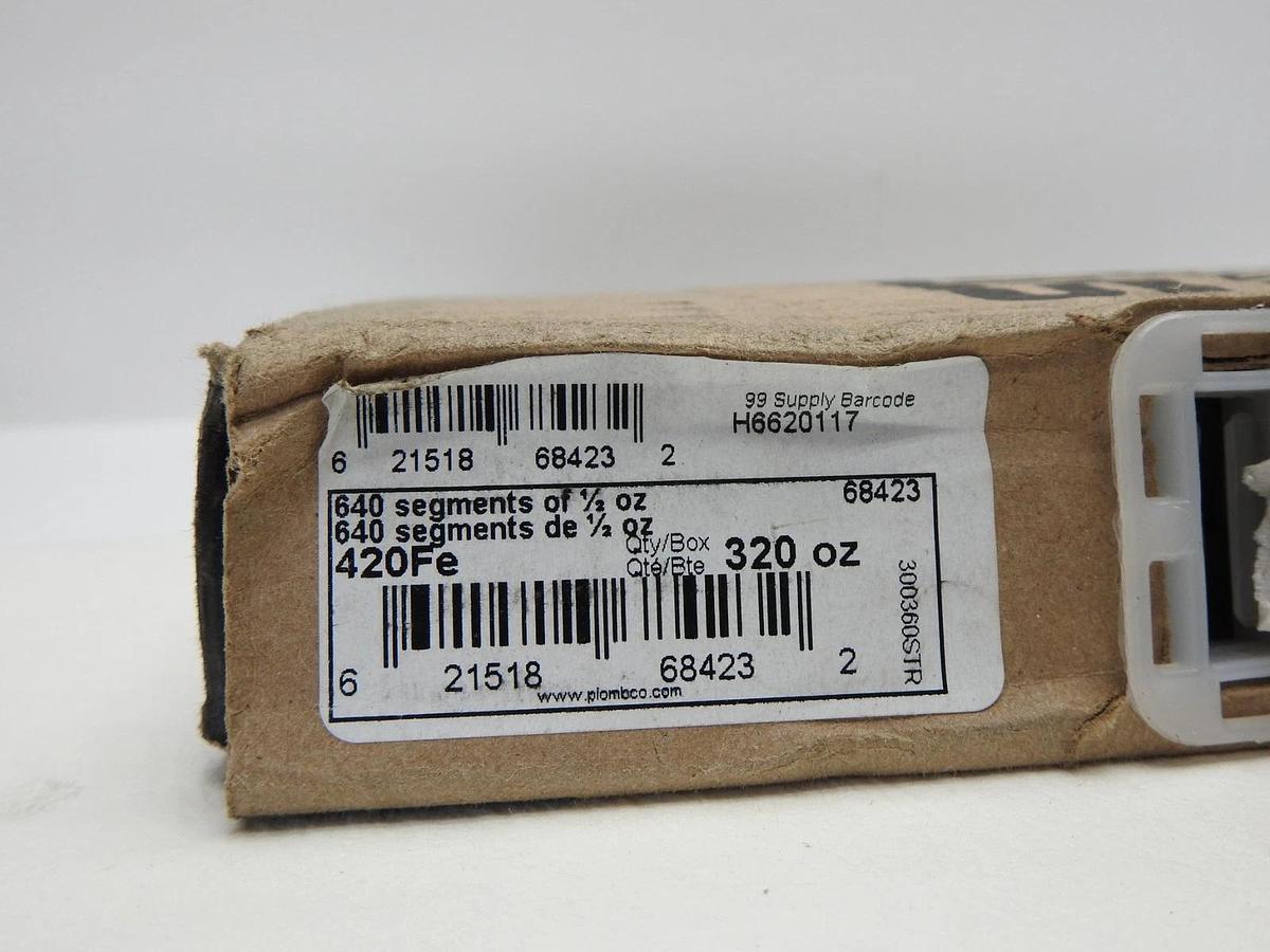 Stick-Pro Winzer 1/2 OZ Steel Adhesive 20# Roll Wheel Weights (640 Segments) NEW