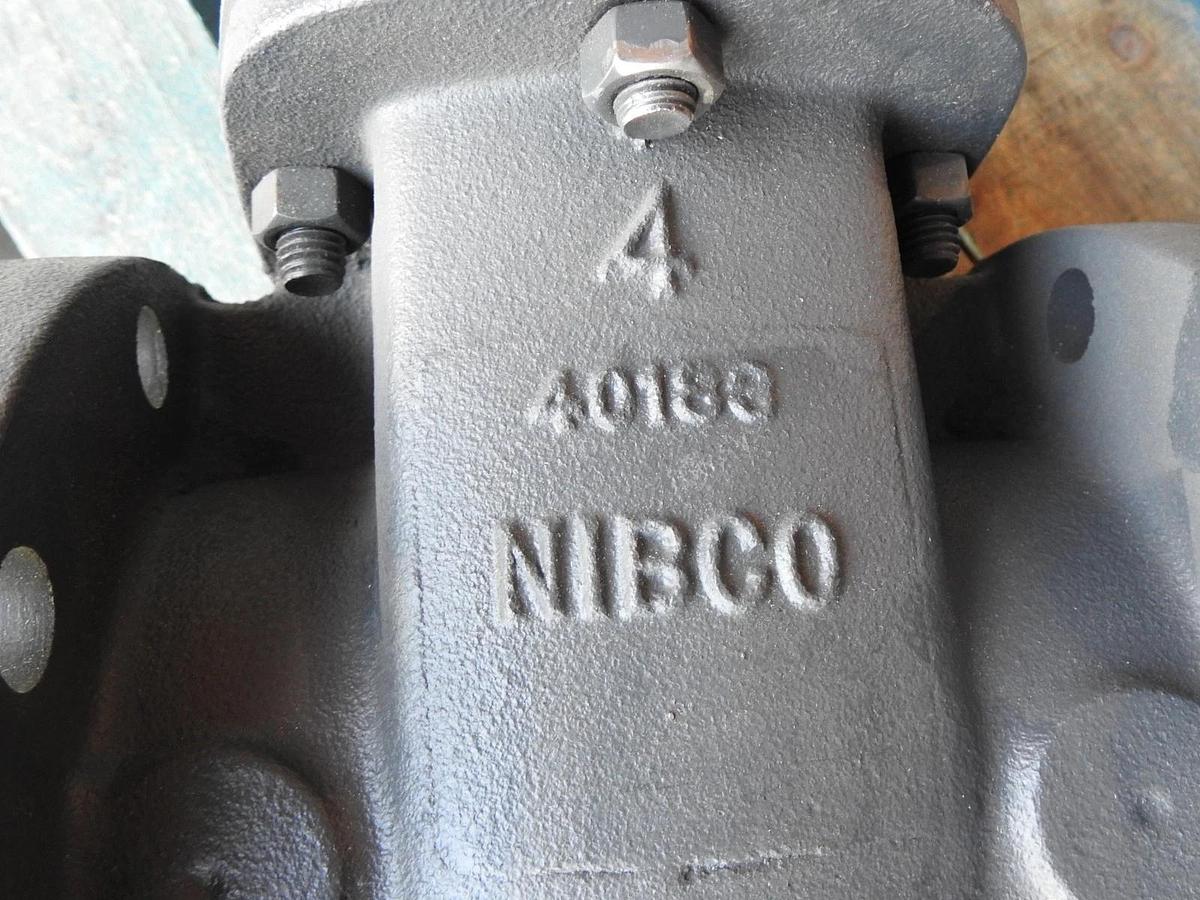 NIBCO 4" INDUSTRIAL VALVE FIRE MAIN GATE 40183 40182 125 SWP 200 WOG - NOB NEW!
