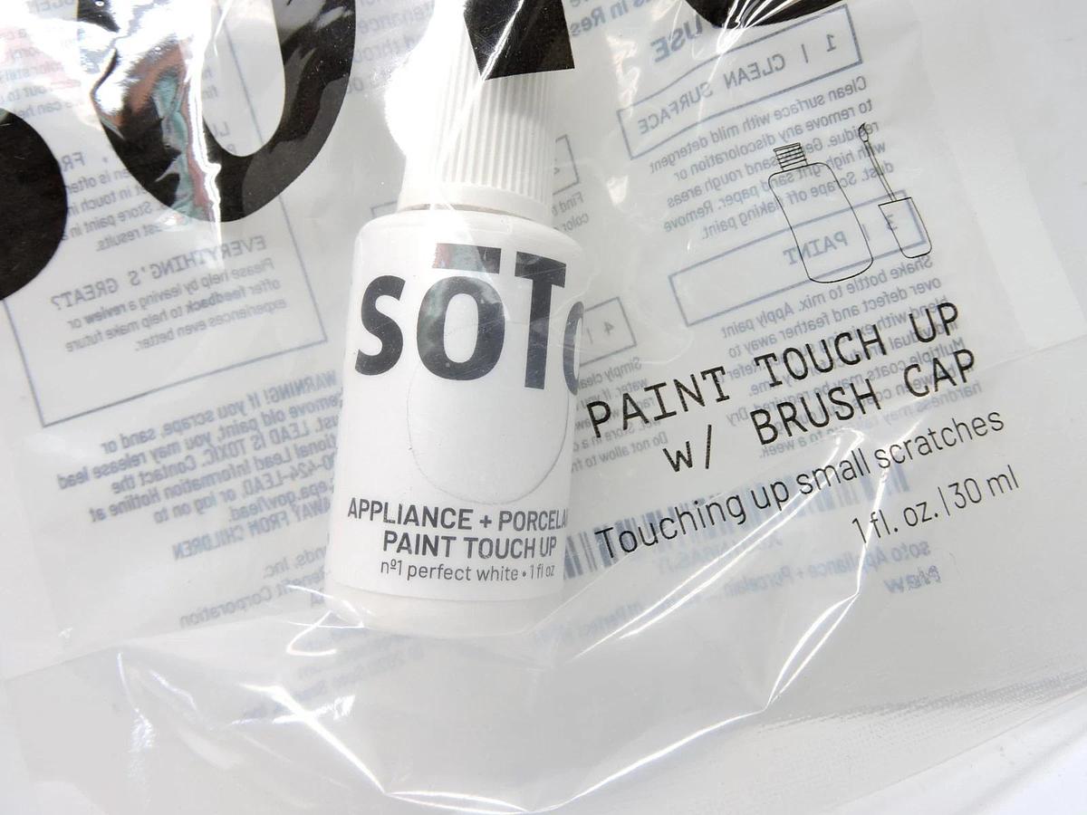 Soto White Paint Touch Up Appliance+Porcelain High-Gloss (No. 01) Perfect White