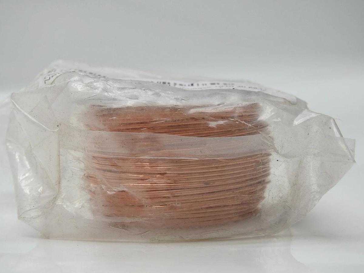 12.5 lbs Craftwire Solid Bare Copper Wire Half Hard, 18GA (x25 Spools of .5 Lb)