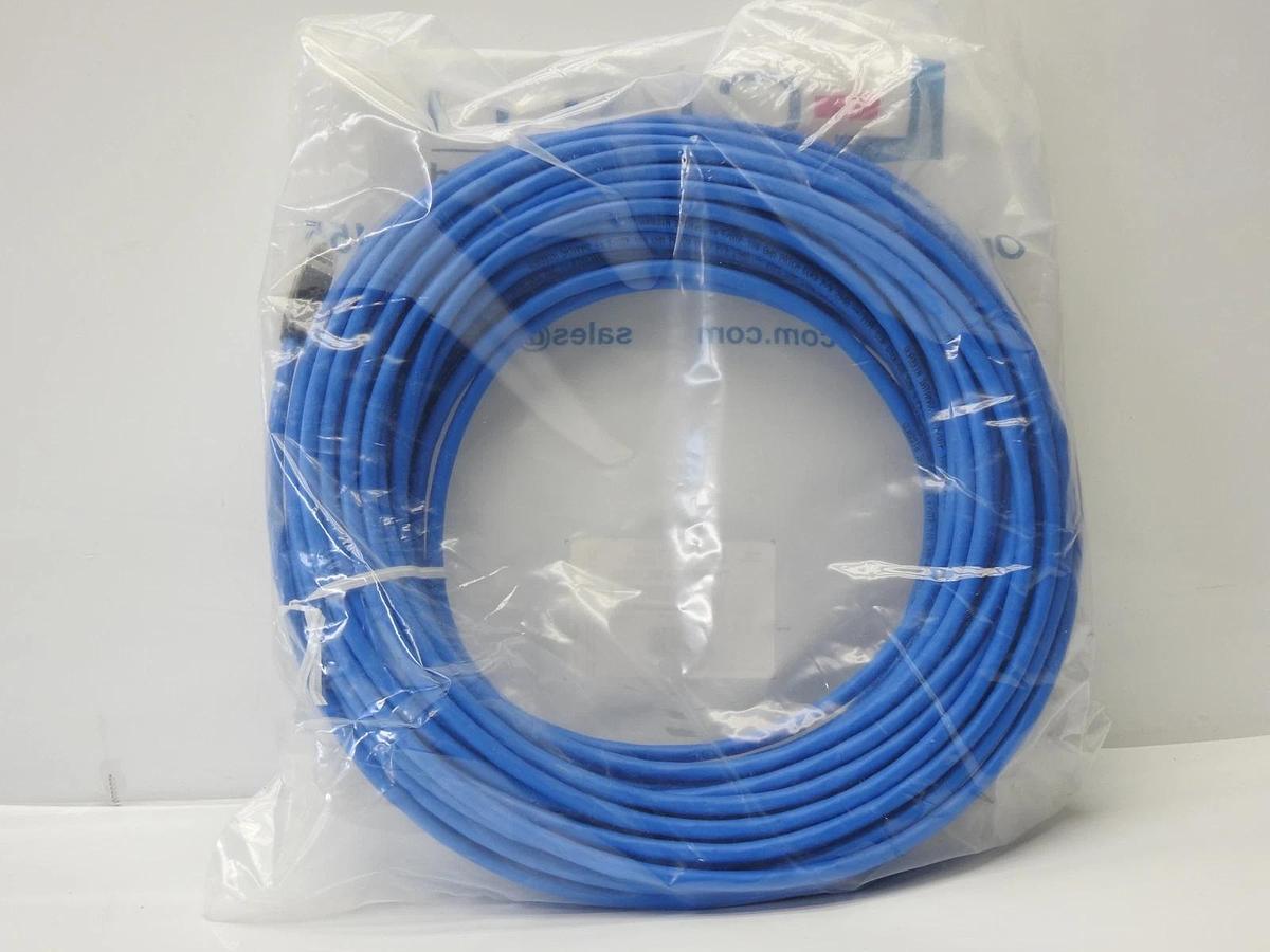 100ft L-COM TRD695ABL-100 Premium Blue Cable RJ45/RJ45 TRD695ABL100 - NEW!