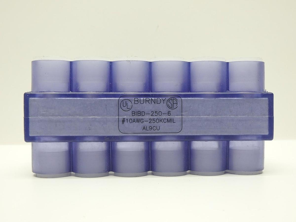 Burndy BIBD2506 Double Sided 6 Conductor Insulated Multi Tap Connector 250 kcmil