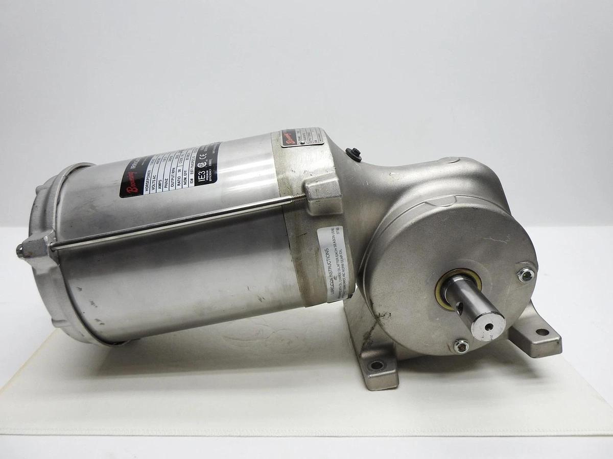 Browning Syncrogear Frame 6 Type 6W 1.0/.83 HP, 460/380V Ratio: 58 - NOB NEW!