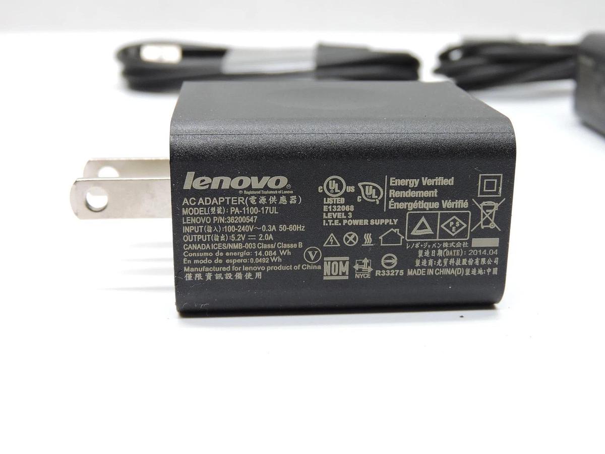 Lot of 4 Genuine AC Adapter + Cable Charger ThinkPad Tablet 8 10W 36200540 NEW