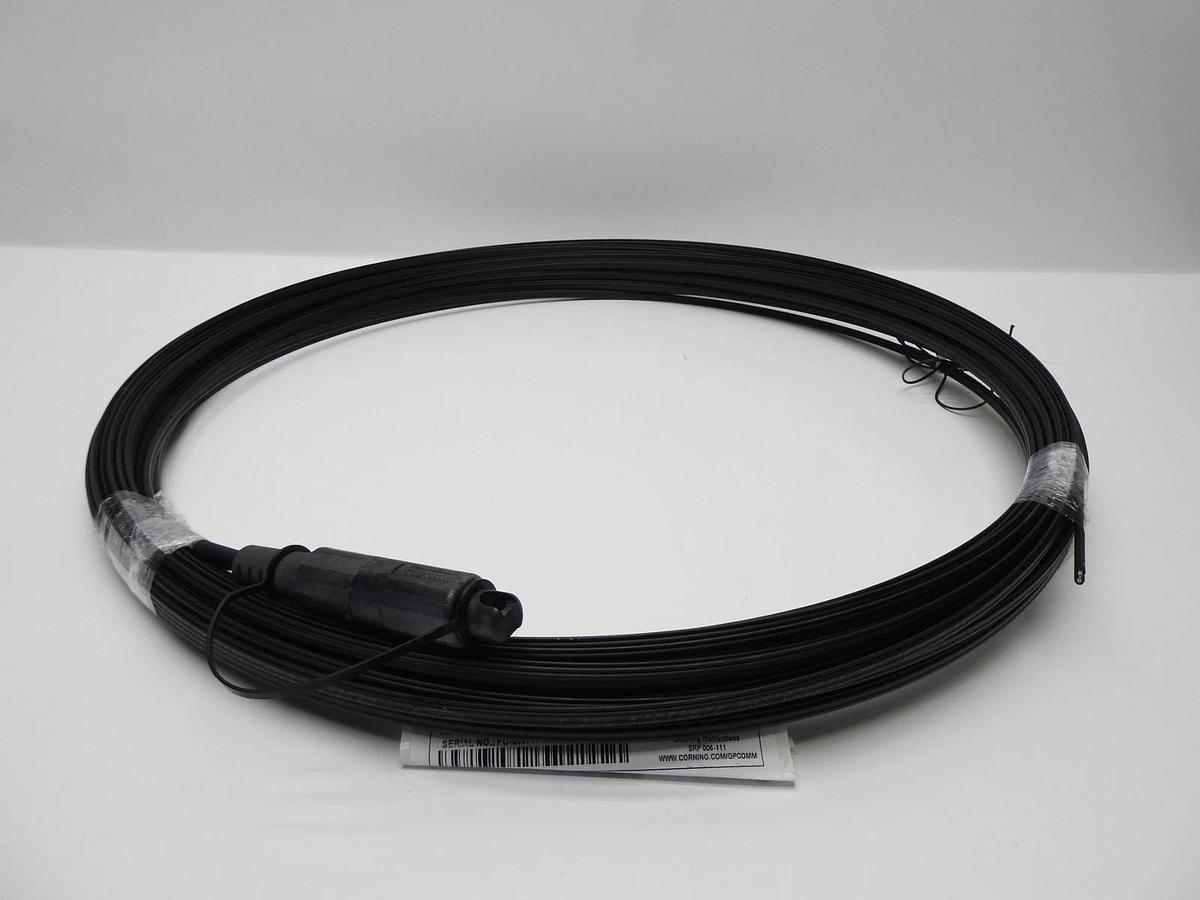 Corning 004301EB19R100F-P Fiber Patch Cables SC/APC to Stub End Singlemode 100'
