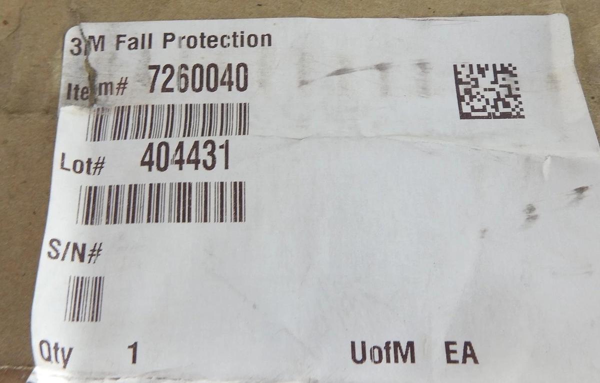 3M Fall Protection Cable replacement 8mm x 40' 7X7, SS GENUINE OEM NEW