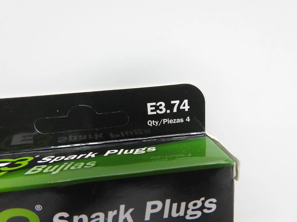 E3.74 E3 Premium Automotive Spark Plugs - 4 SPARK PLUGS - BRAND NEW IN BOX!!!