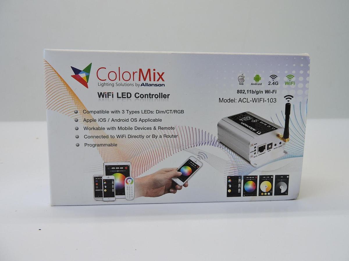 Allanson ACL-WIFI-103 – WIFI-CONTROLLER Stand-alone Non-DMX system - NEW!