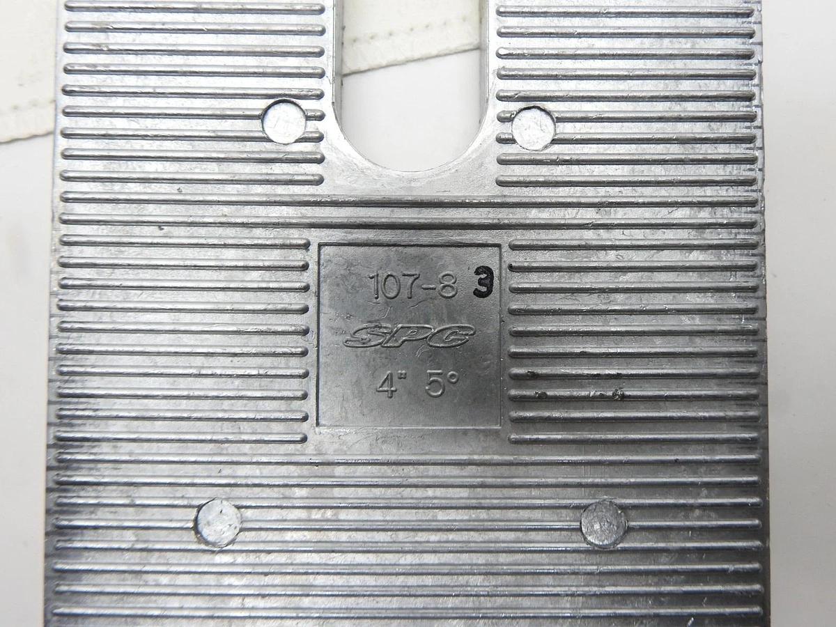 (6/pk) Specialty Products SPC 10783 4" x 6.5" Zinc 5 Degree Axle Shim