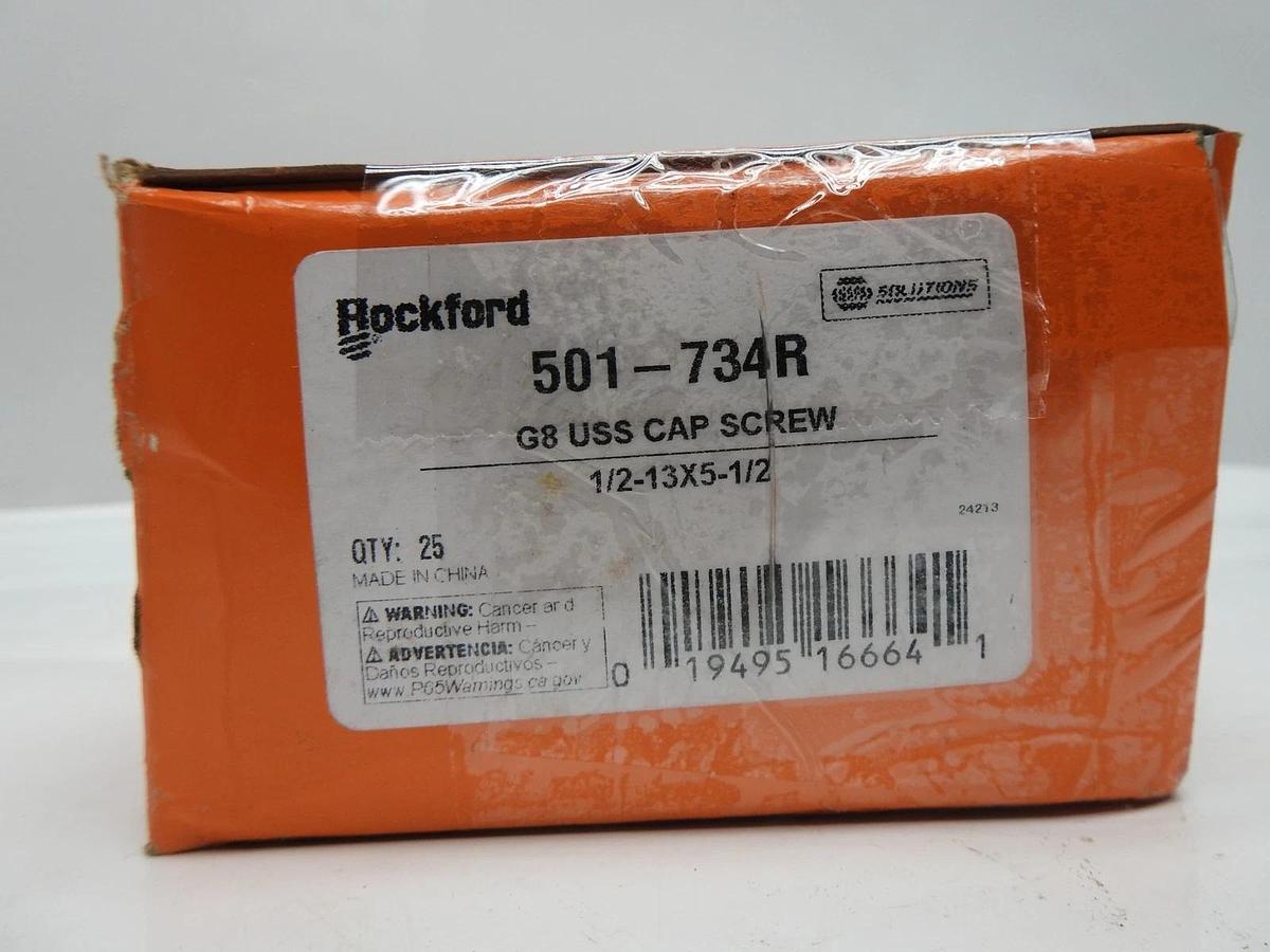 (Box/25) Dorman 501-734R G8 USS Cap Screw 1/2-13X5-1/2