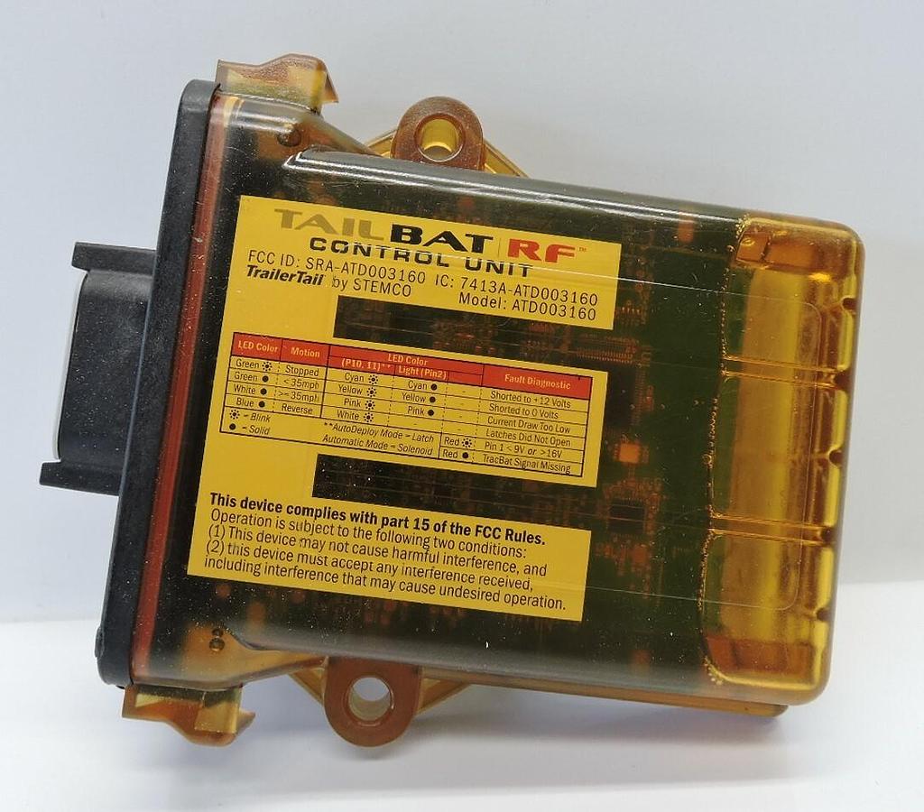 Stemco TrailerTail TailBat RF ATD003160 Semi Trailer Tail Control Unit - NEW!