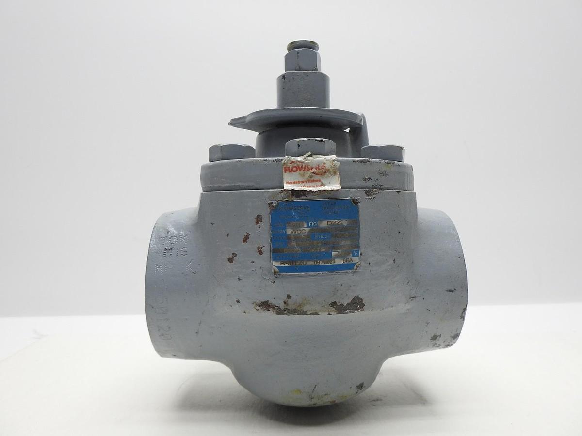 Flowserve 2R 600 D2224 WCC Steel F1660182 Plug Valve - OEM GENUINE - NEW
