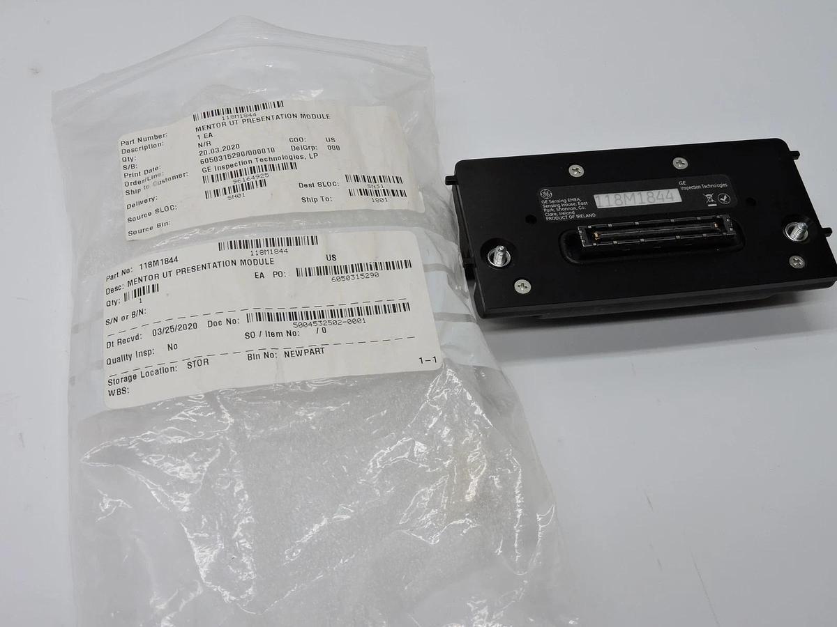 GE Mentor UT Presentation Module 118M1844 Replacement Part - NOB NEW