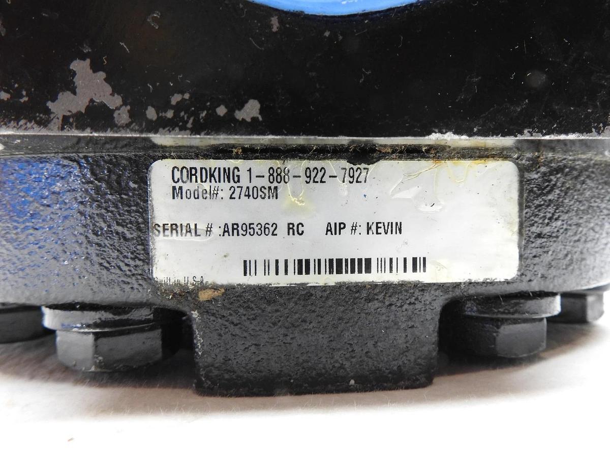 Cord King Hydraulic Pump Motor 2740SM Permco (4 Bolt) NEW