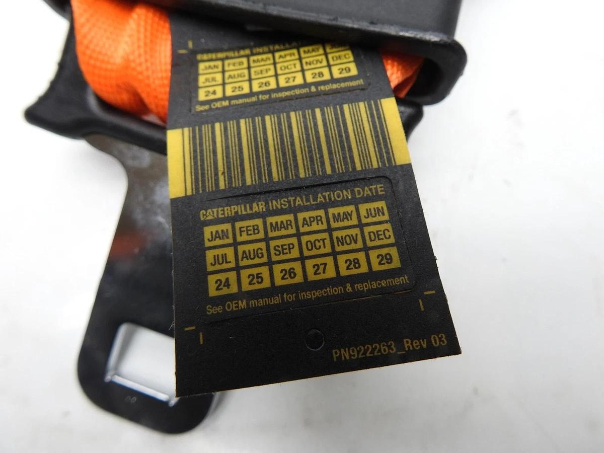 OEM IMMI Caterpillar CAT 922263 Safety Belt Assembly Seat Belt Skid Steer Loader