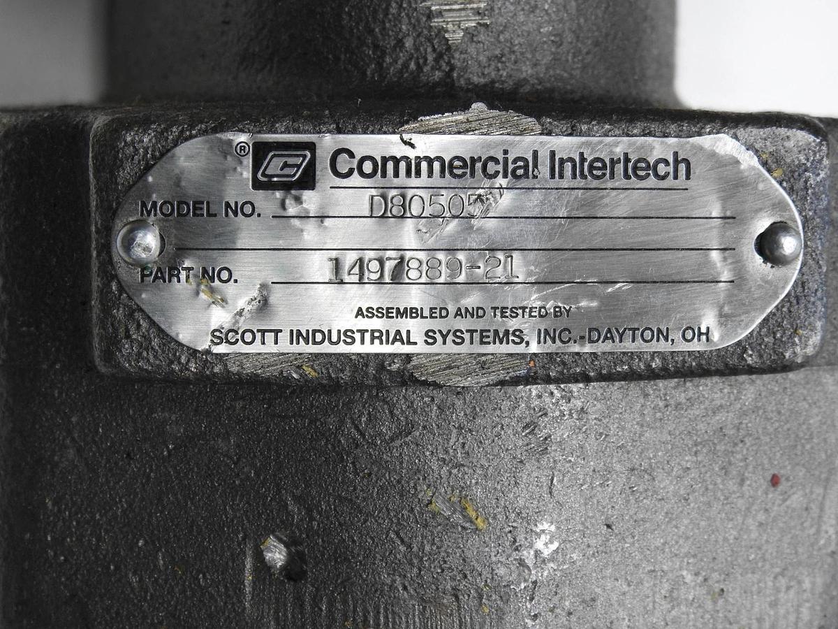 Commercial Intertech D80505 Hydraulic Pump Motor 1497889-21,3235123201