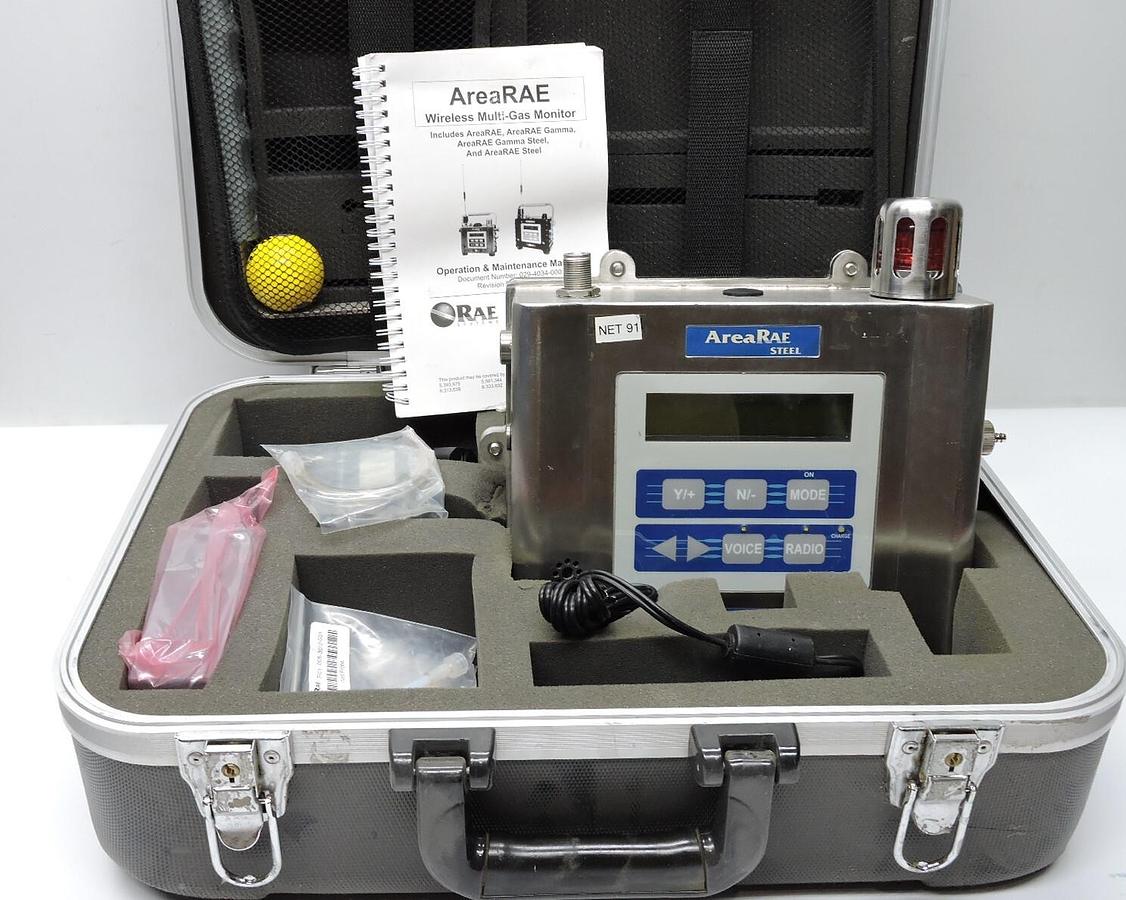 Rae Systems AreaRAE PGM 5520 Steel Multi-Gas Sensor Detector PGM5520
