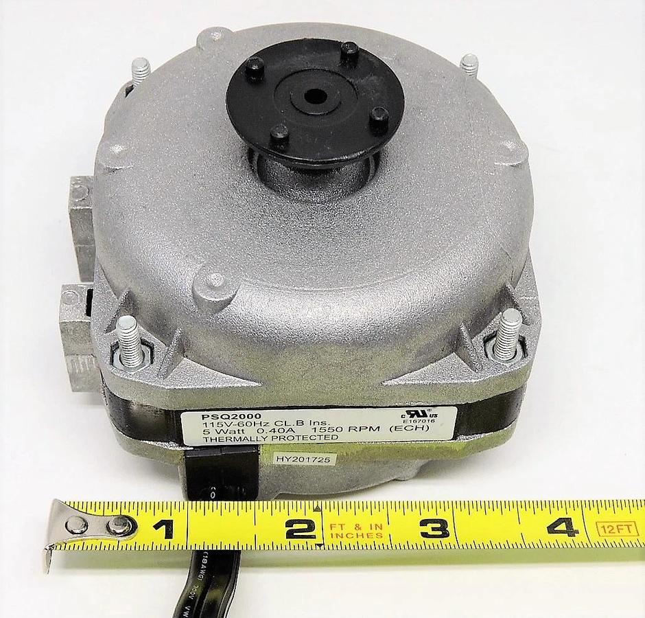Refrigeration Unit Bearing motor 5 Watt 0.40A 1550 RPM 115V 60HZ ECH PSQ2000 new