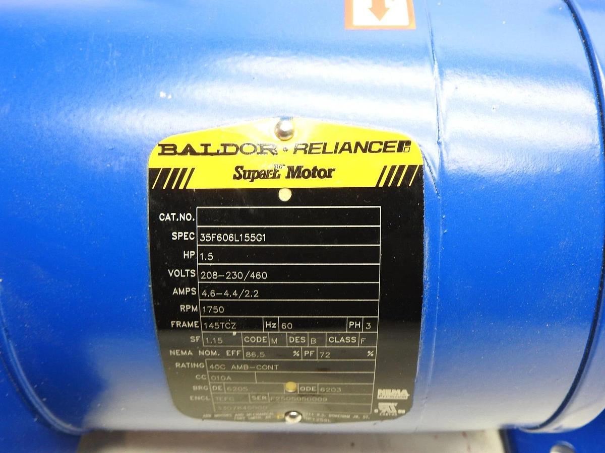 Moyno 3913565100 Pump Baldor Motor 35F606L155G1 MOYNO # 35651 - OEM BULK NEW