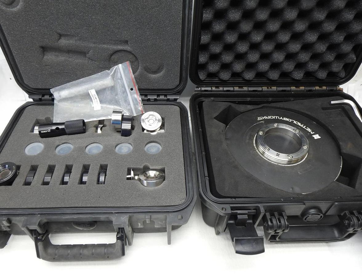 MetrologyWorks 8" Magnetic Mount Base MOUNT-MAG-8 w/ HUBBS Accessory Holder Kit