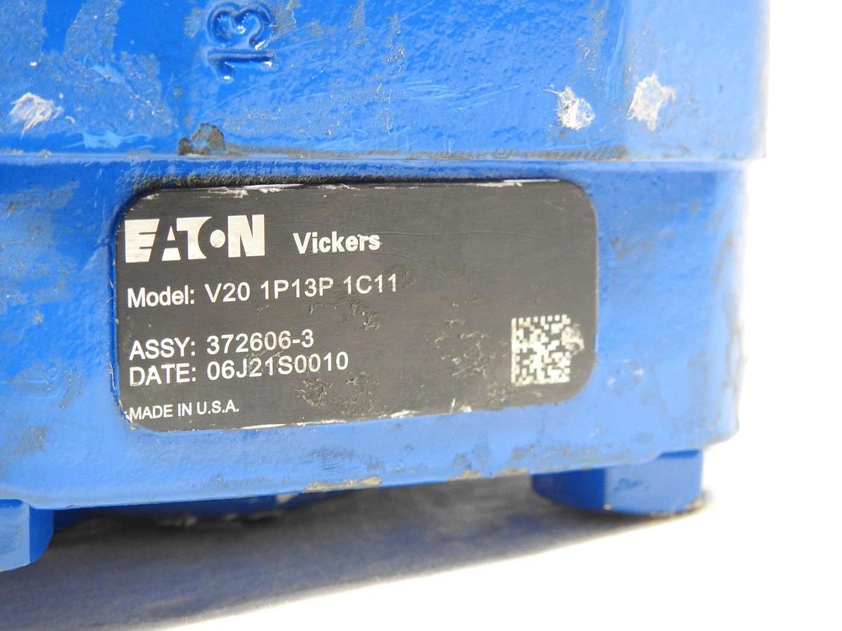 GENUINE Eaton Vickers V20 Series Vane Pump 372606-3 V20 1P13P 1C11 - NOB NEW!