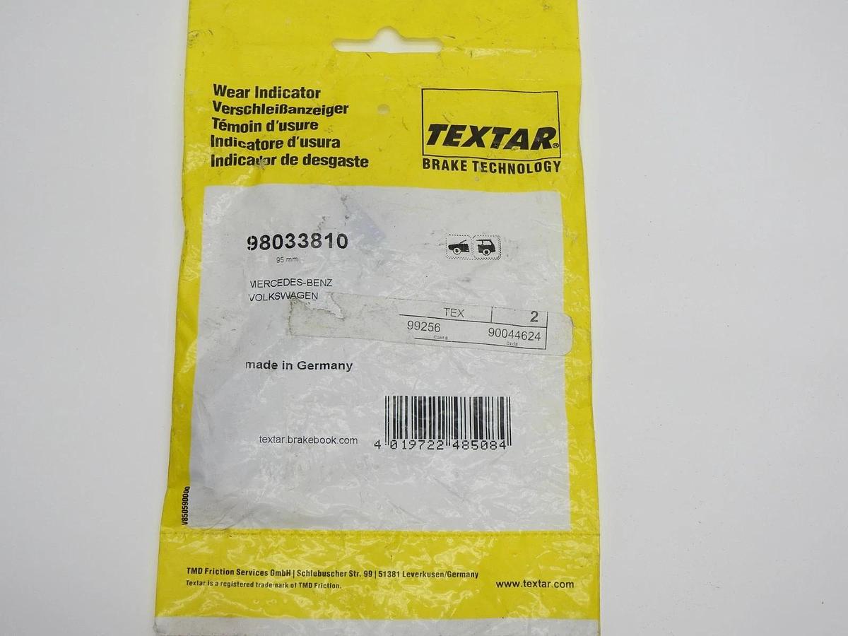 Textar 98033810 Brake Pad Wear Sensor for Mercedes Volkswagen