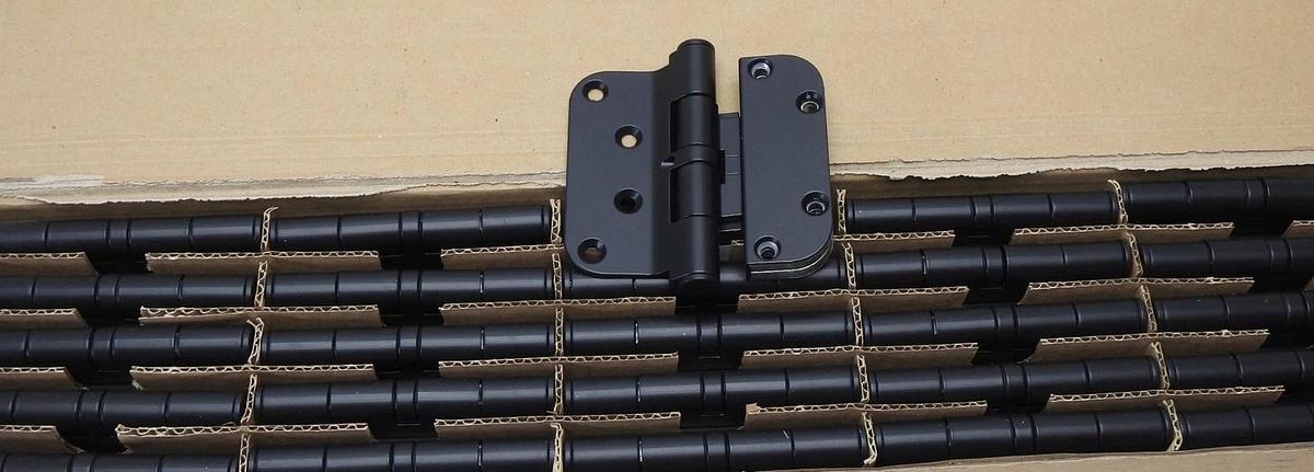 HOPPE F9714 / F9714M Matt Black Adjustable Hinge MHA-A3535-101 (25/Box) - NEW!