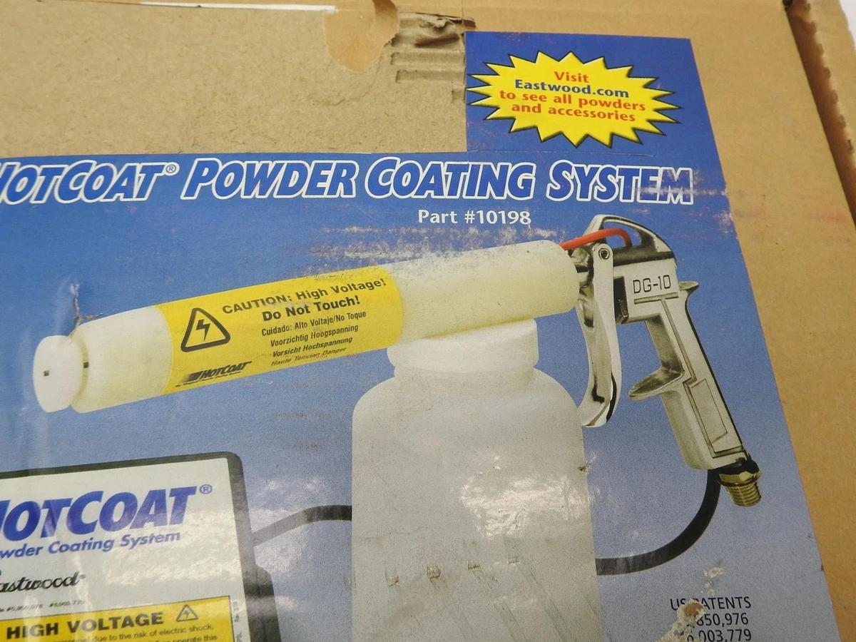 Eastwood Hotcoat Powder Coating System 10198 - NEW