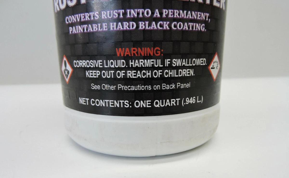 (2 BOTTLES) - The Masters Touch RC101 Rust Converter 2 ONE QUART .946 L Bottles