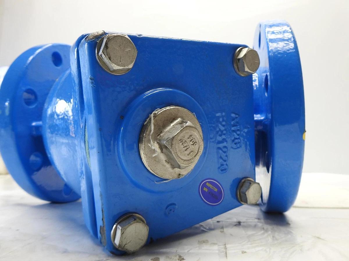 WATTS A126 4" FLANGED 125WSP/200WOG EDGE WYE STAINER - NOB NEW!