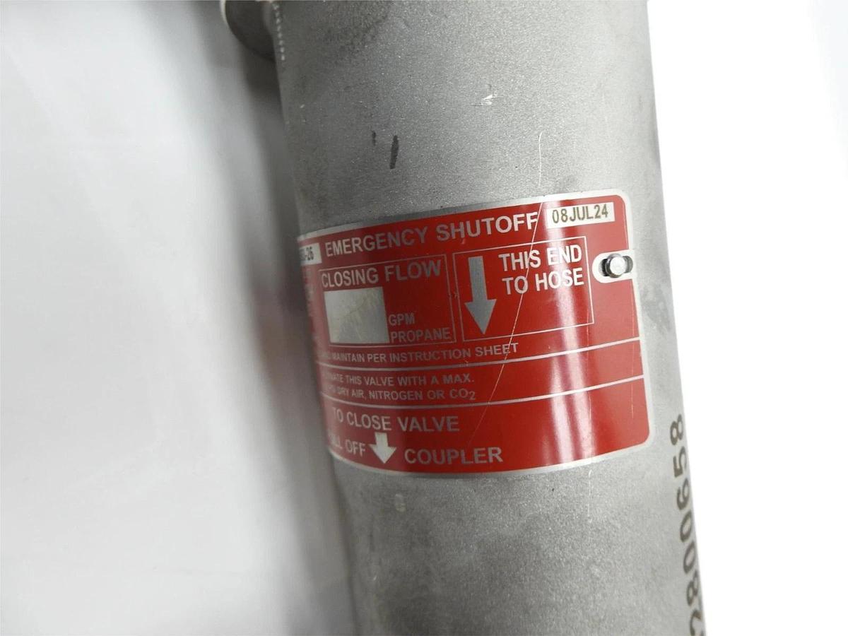 Emerson Fisher N563 Snappy Joe Series Railcar Emergency Shutoff Valve - NEW!