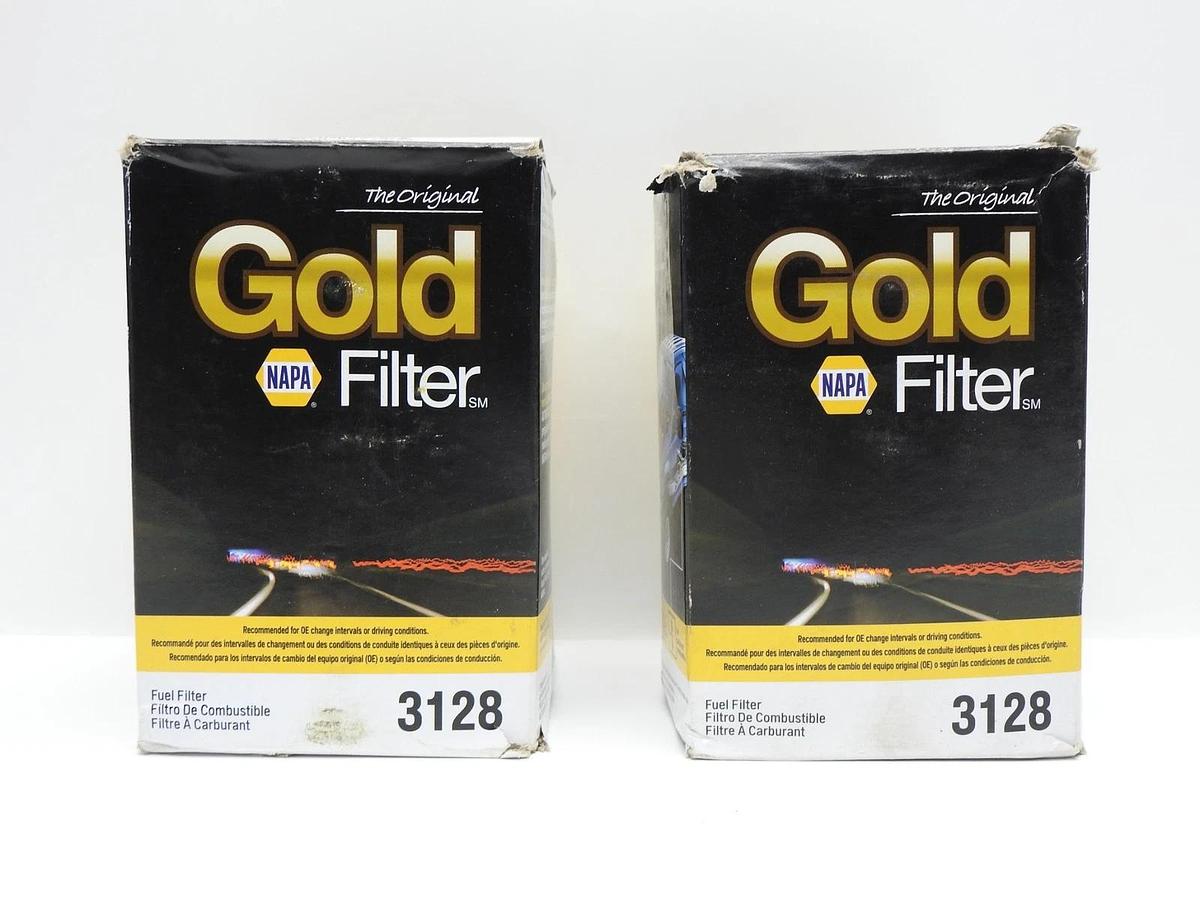 (2 p/k) NAPA Gold 3128 Fuel Filter M20-1.5, Height: 138.5 mm