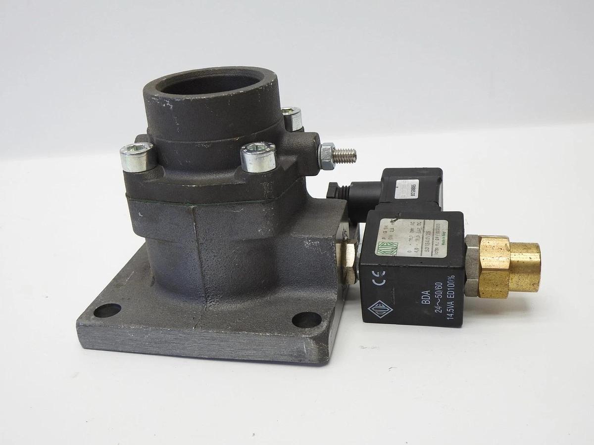 Air Compressor Unloading Valve w/ 5315A0V25 Solenoid Valve Screw Air Compressor