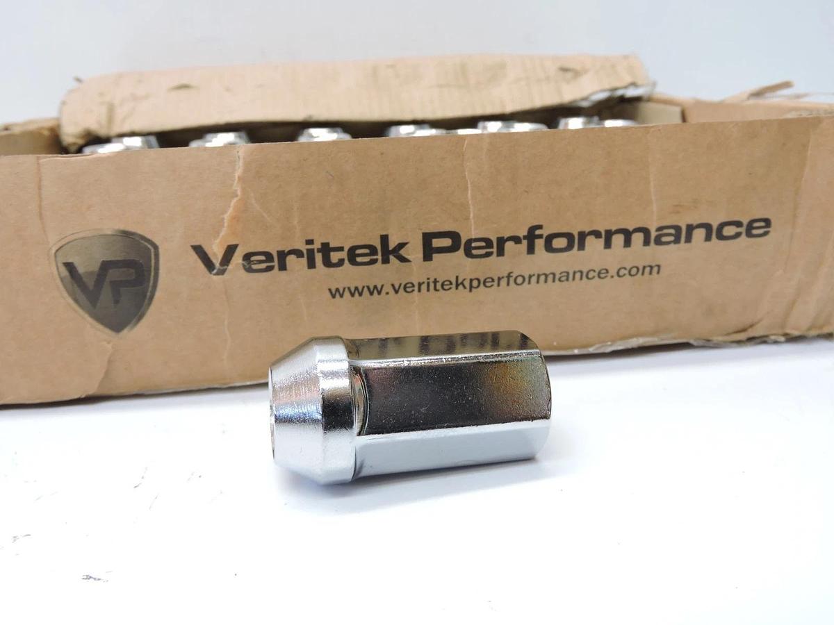 (24) 14x1.5 Veritek Chrome Duplex Lug Nuts - NOB NEW!