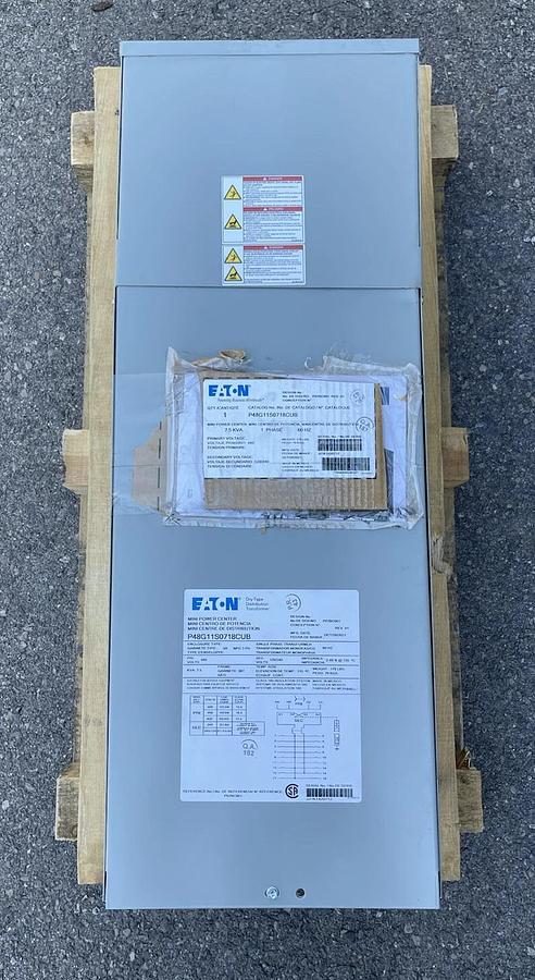 Eaton Mini Power Center 7.5 KVA 1 Phase 60 HZ P48G11S0718CUB - NEW