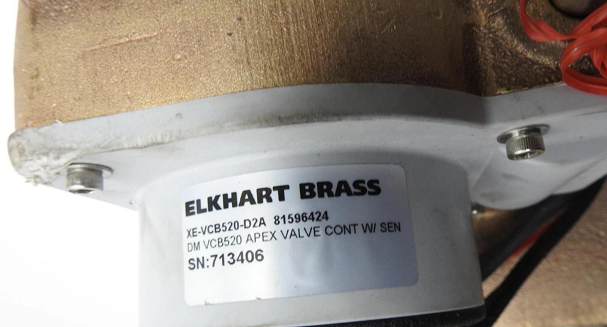 Elkhart Brass XE-VCB520-D2A DM VCB520 APEX Valve Control w/ Sensor 81596424 4"