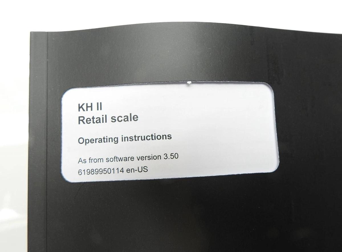 NEW! Bizerba KH Series KH II 100 PRO 30 lb. PC Countertop Computing Scale