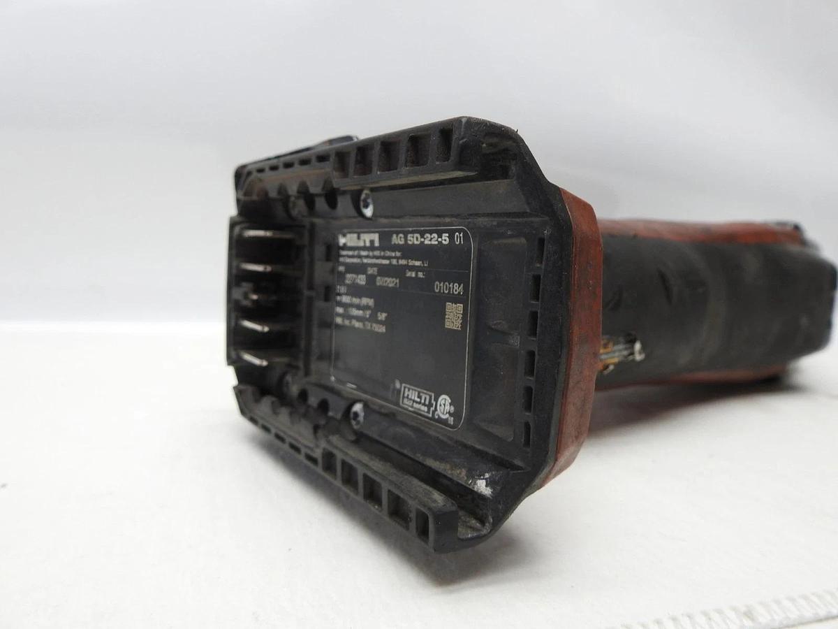 HILTI AG 5D-22 5" ANGLE GRINDER (TOOL ONLY) - USED