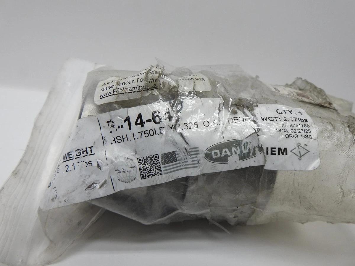 Danly BSH.1.750I.D.X3.325 O.A.L.DEM Danly Bushing Steel 6-14-64 - OEM NEW!