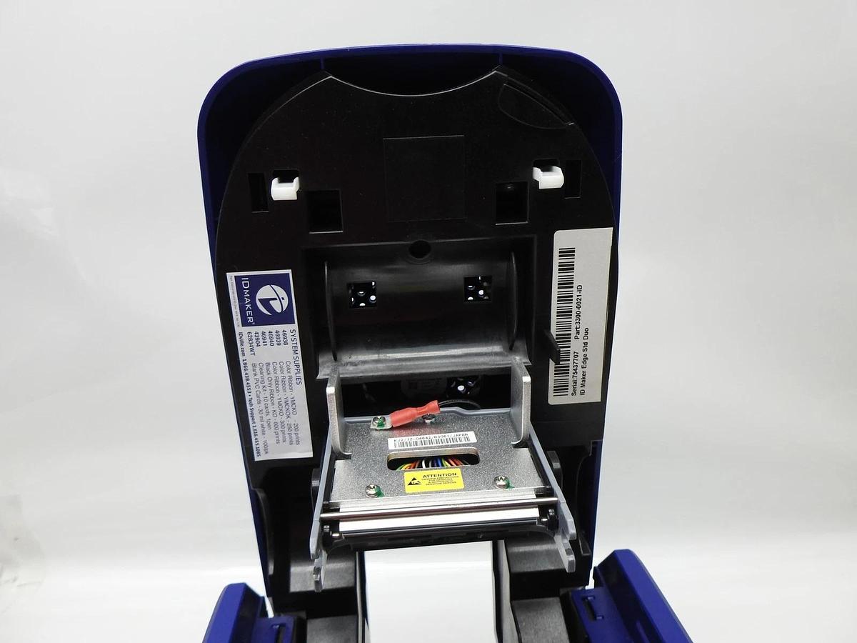 IDville ID Maker Edge STD Duo ID Card Printer System 3300-0021-ID - READ DESC