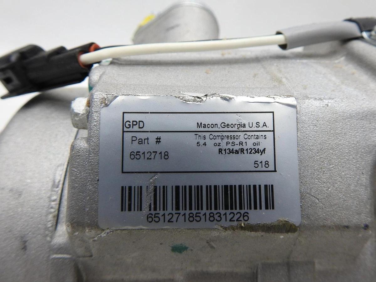 GPD 6512718 Compressor Fits 08-12 TAURUS, Lincoln MKT MKS - BULK NEW