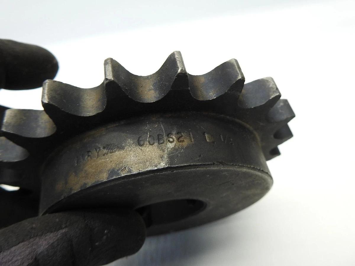 Martin 60BS21 1 1/2 Bore Sprocket, 60 Chain, 2 1T