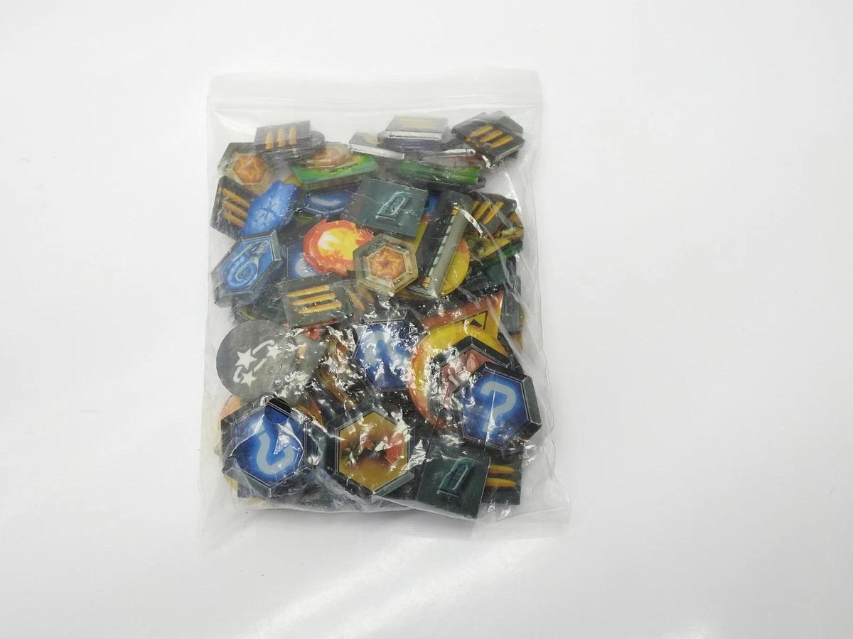 HUGE LOT of 200 Mood Publishing Deep Rock Galactic Plastic Tokens